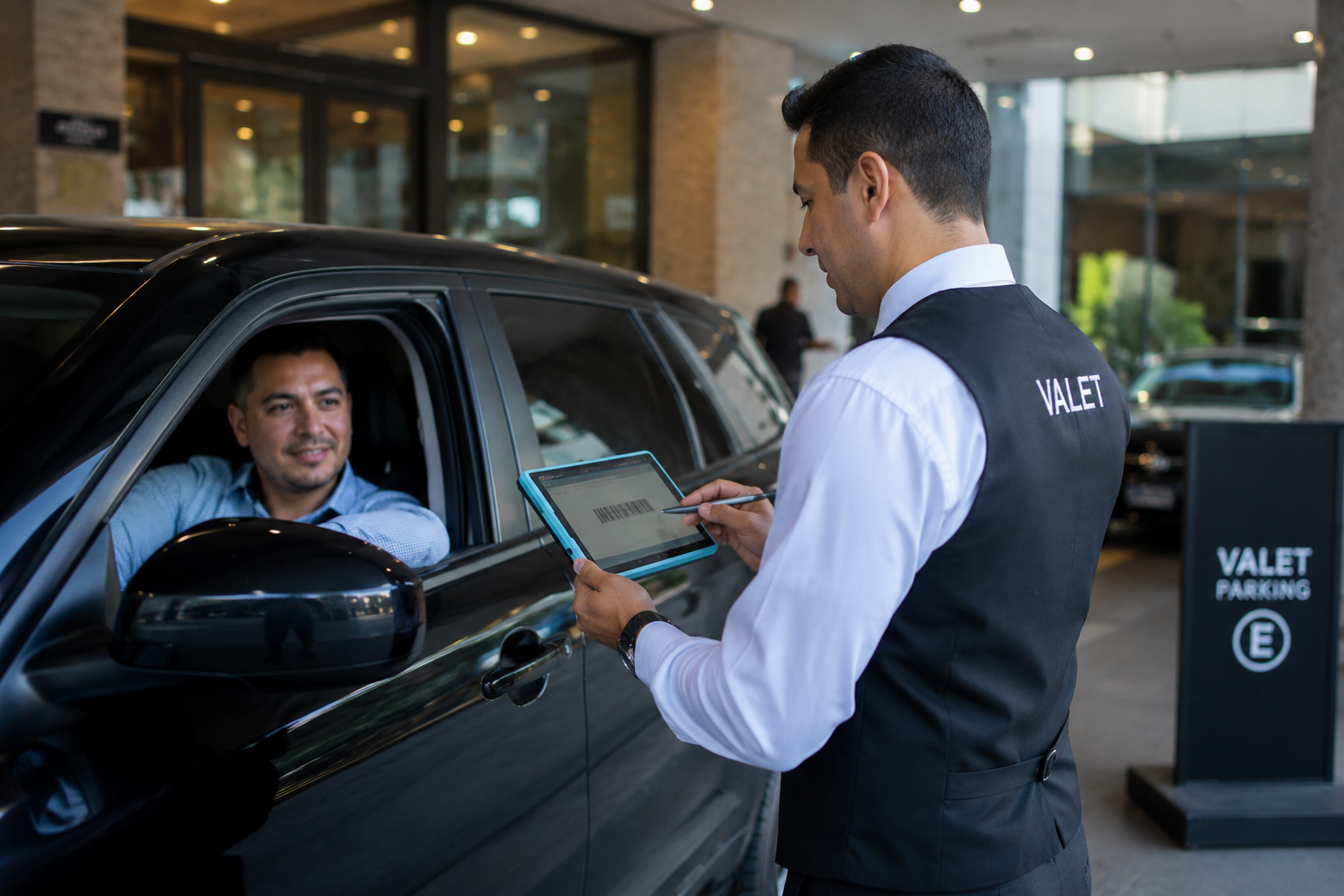 Valet Parking digital